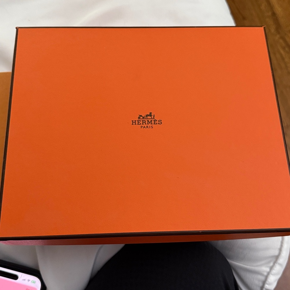 Hermes ash tray gift box plus bonus LV box